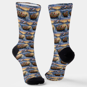 Yorkipoo Kerstboot Vakantie Sokken
