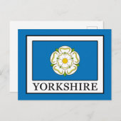 Yorkshire County England Briefkaart (Voorkant / Achterkant)