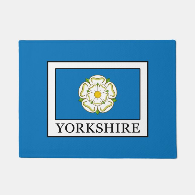 Yorkshire County England Deurmat (Voorkant)