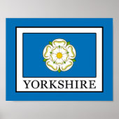 Yorkshire County England Poster (Voorkant)