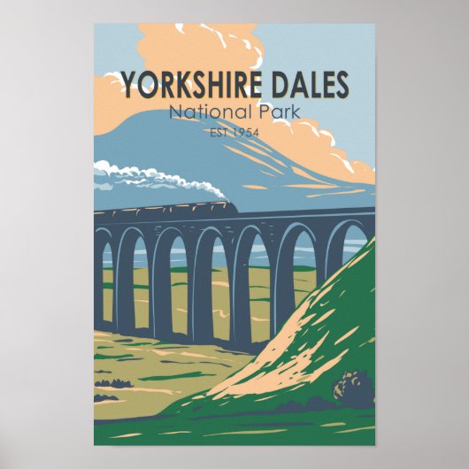 Yorkshire Dales National Park England Poster (Voorkant)