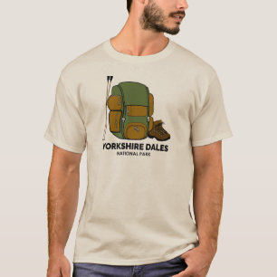 Yorkshire Dales National Park rugzak T-shirt