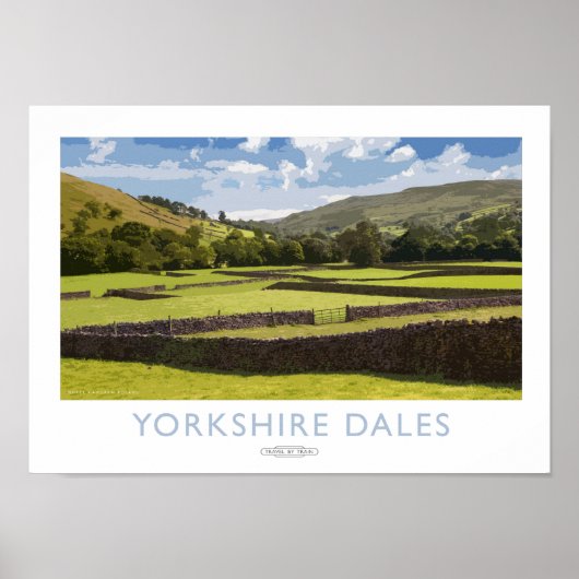 Yorkshire Dales Railway Poster (Voorkant)