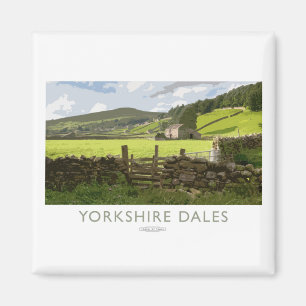Yorkshire Dales Railway Poster Magneet