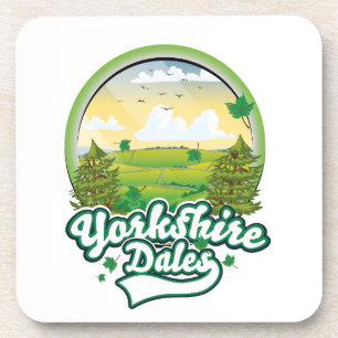 Yorkshire Dales Reislogo Bier Onderzetter