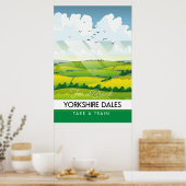 Yorkshire Dales-reisposter. Poster (Keuken)