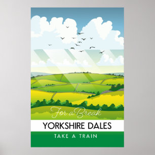 Yorkshire Dales-reisposter. Poster