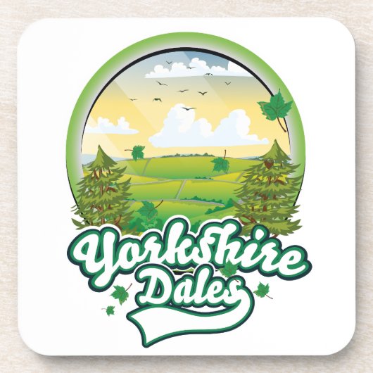 Yorkshire Dales Travel logo Bier Onderzetter (Voorkant)