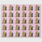 yorkshire dooder cadeaupapier (Vlak)