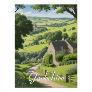 Yorkshire Engeland Reisposter Perfect Poster