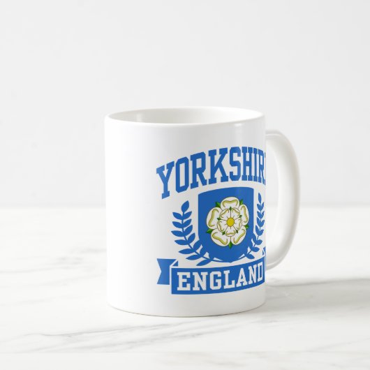 Yorkshire England Koffiemok (Voorkant rechts)