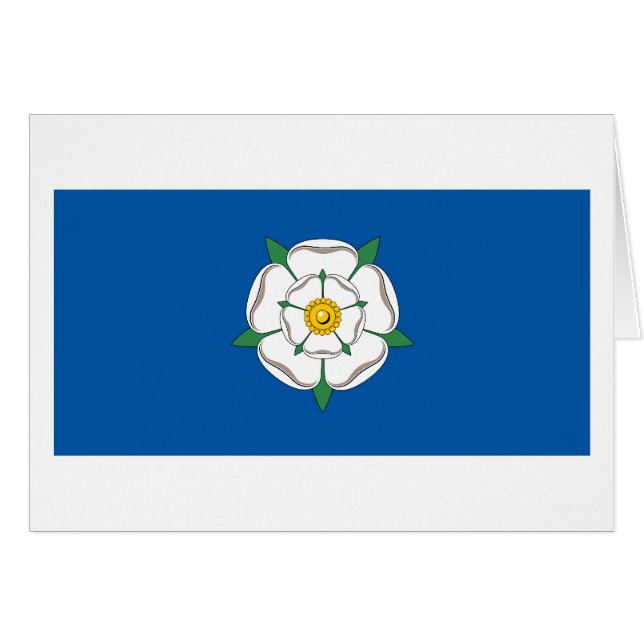 Yorkshire Flag (Voorkant Horizontaal)