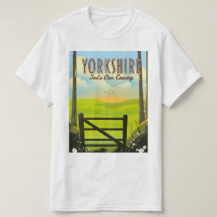 Yorkshire "God's own Country" vintage reisposte T-shirt