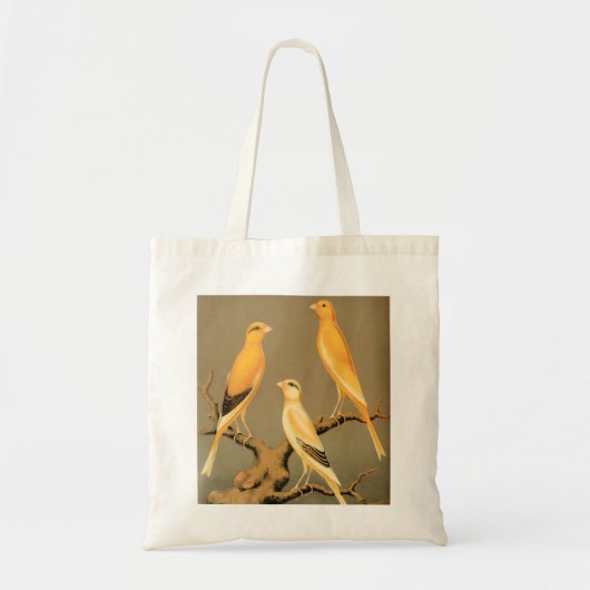 Yorkshire kanaries tote bag (Voorkant)
