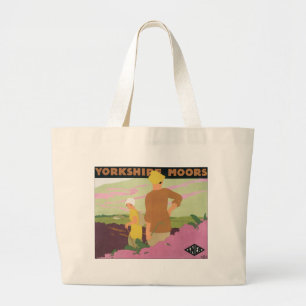 Yorkshire Moors Grote Tote Bag