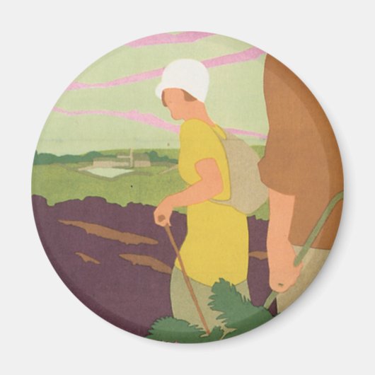 Yorkshire Moors Magneet (Voorkant)