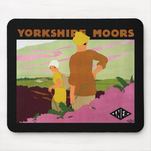 Yorkshire Moors Muismat (Voorkant)