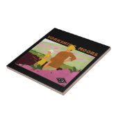 Yorkshire Moors Tegeltje (Zijkant)