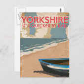 Yorkshire  Spoorwegbureau Briefkaart (Voorkant / Achterkant)