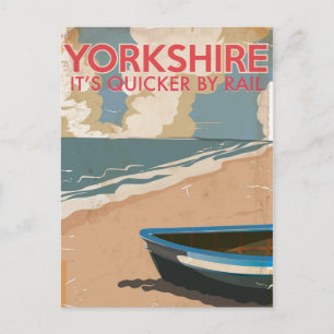 Yorkshire  Spoorwegbureau Briefkaart