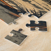 Yorkshire-terrier aan het strand legpuzzel (Zijkant)