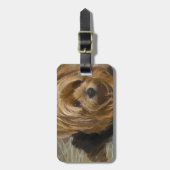 Yorkshire Terrier Bagagelabel (Voorkant verticaal)