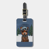 Yorkshire Terrier Bagagelabel (Voorkant verticaal)