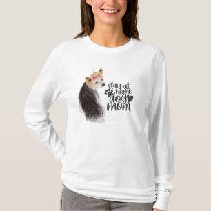 Yorkshire Terrier - Blijf thuis bij Dog Mam T-shirt