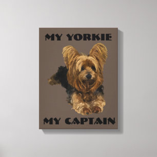 Yorkshire Terrier Canvas Kunst