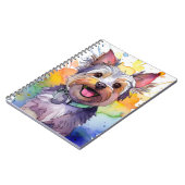 Yorkshire Terrier Chien Carnet Spiral (Côté gauche)