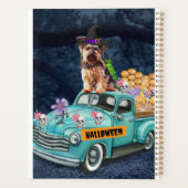 Yorkshire Terrier Chien Halloween Camion Effrayant (Dos)