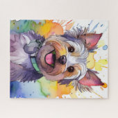 Yorkshire Terrier Chien Jigsaw Puzzle Puzzle (Horizontal)