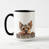 Yorkshire Terrier Chien Mug (Gauche)