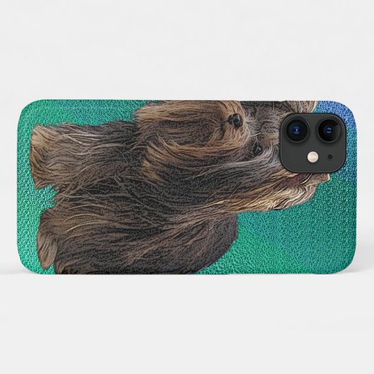 Yorkshire Terrier Coque Speck (Dos (Horizontal))