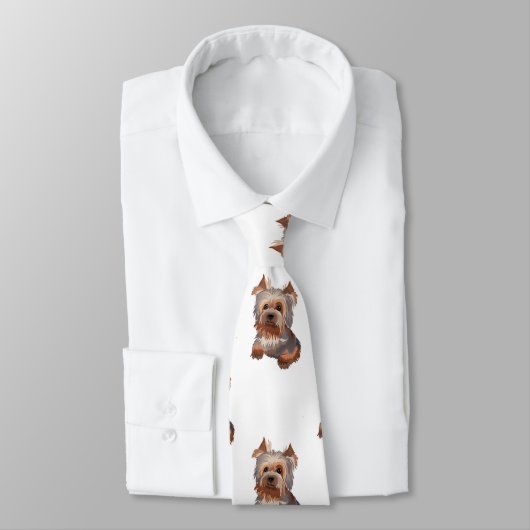Yorkshire Terrier Cravate (Attaché)