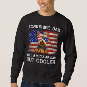 Yorkshire Terrier Dad is een gewone vader, maar ko Trui