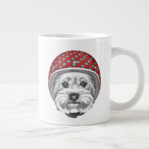 Yorkshire Terrier Dareduivel Extra Grote Beker