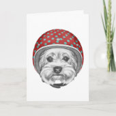 Yorkshire Terrier Dareduivel Kaart (Voorkant)