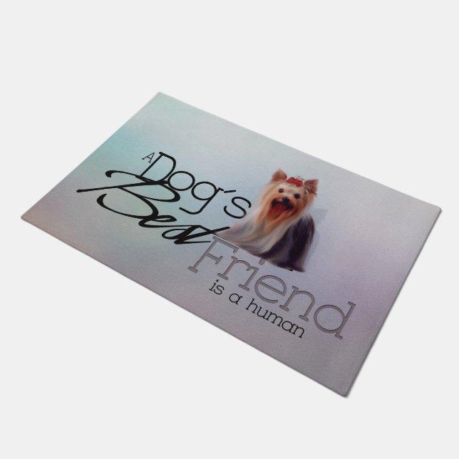 Yorkshire Terrier Deurmat (Schuin)