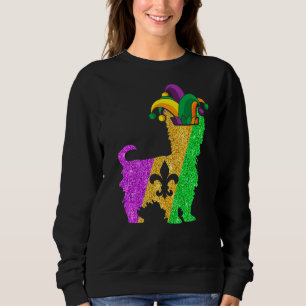 Yorkshire Terrier Dog Dad Ma Lover Funny Mardi Gr Trui