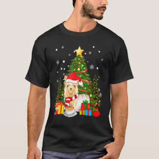 Yorkshire Terrier Dog Kerstmis is koffee Light tr T-shirt