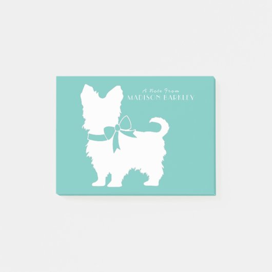 Yorkshire Terrier Dog Puppy Yorkie Post-it® Notes (Voorkant)