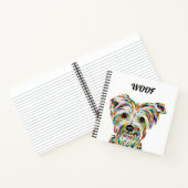 Yorkshire Terrier Dog Square Notitieboek (Binnen)