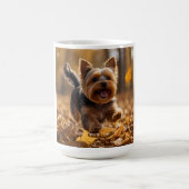 Yorkshire Terrier Élégant café Mug (Centre)