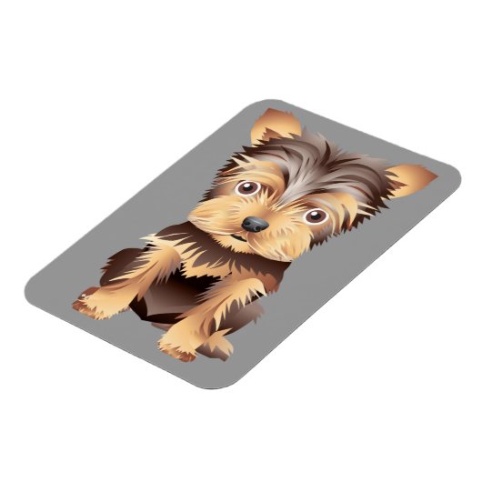 Yorkshire Terrier Flex Magnet (Côté Gauche)