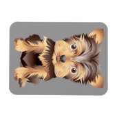 Yorkshire Terrier Flex Magnet Magneet (Horizontaal)