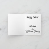 Yorkshire Terrier Gelukkig Pasen Kaart (Binnen)