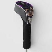 YORKSHIRE TERRIËR GOLFHEADCOVER (Schuin)