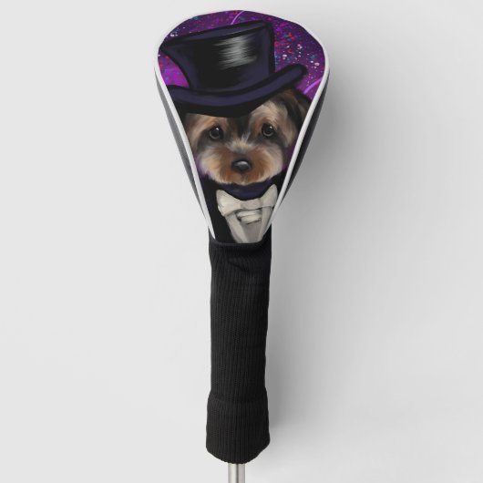 YORKSHIRE TERRIËR GOLFHEADCOVER (Voorkant)