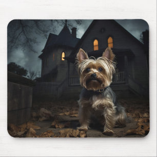 Yorkshire Terrier Halloween eng Muismat